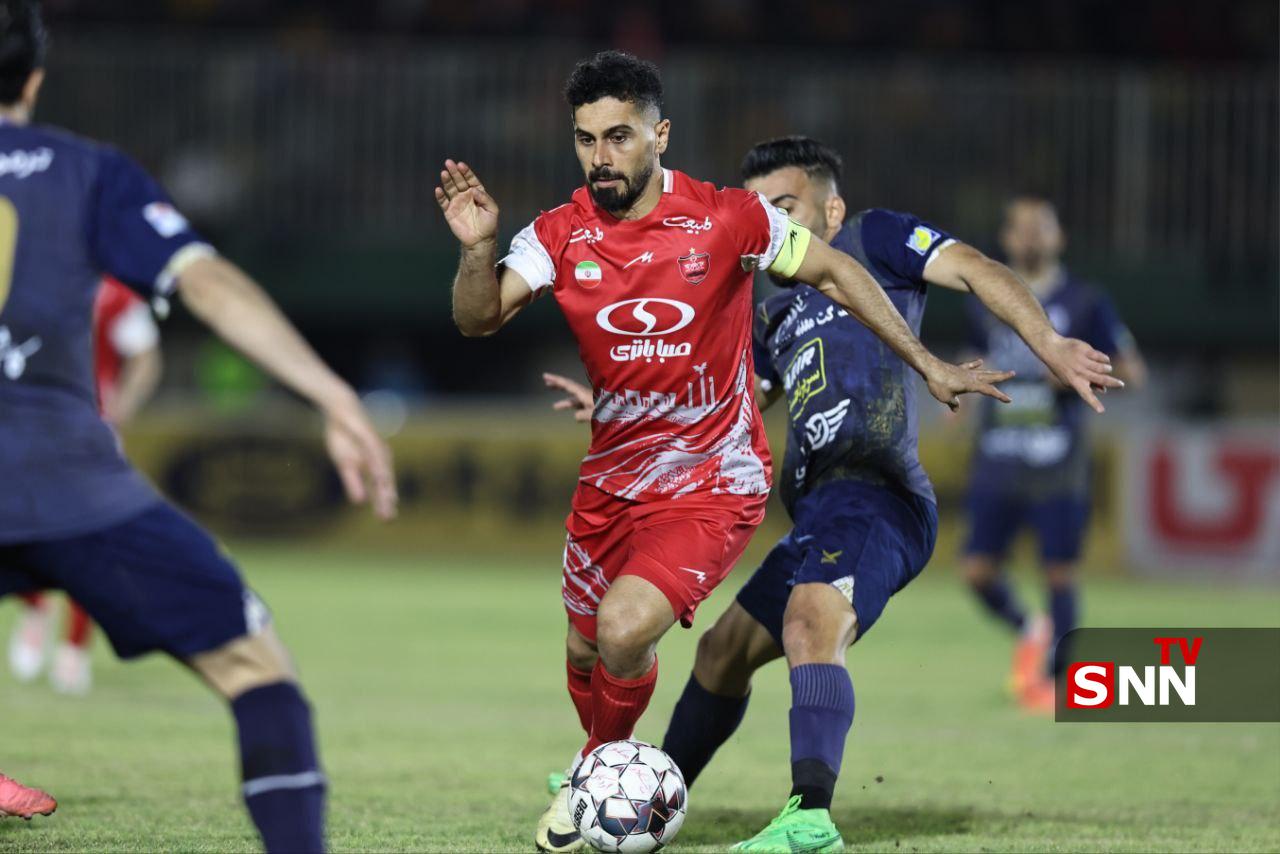 عکس/ تصاویری از بازی امشب چادرملو و پرسپولیس 