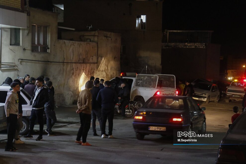 انفجار مواد محترقه در انبار منزل مسکونی