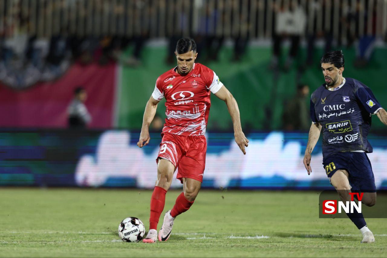 عکس/ تصاویری از بازی امشب چادرملو و پرسپولیس 