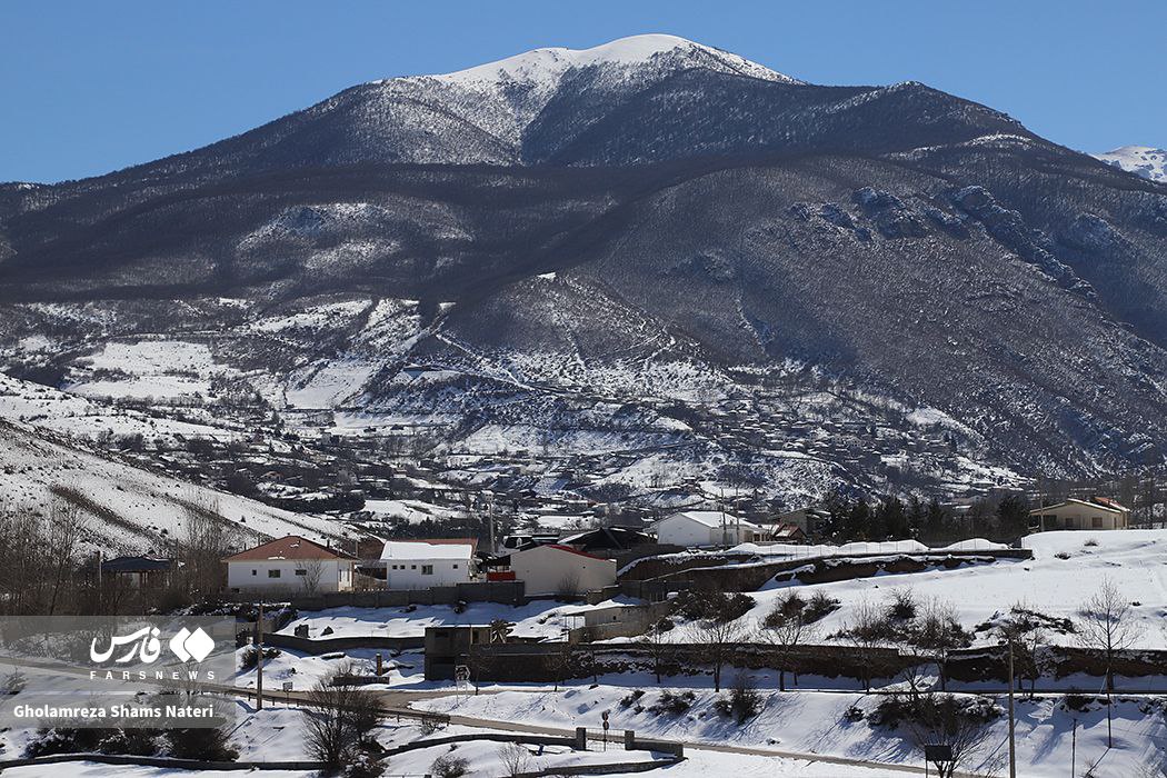 مناظر برفی کُجورِ مازندران