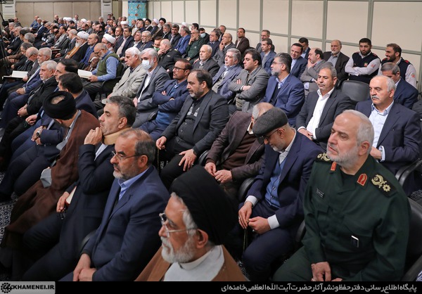 عکس/ تصویری از دیدار مسئولان و کارگزاران نظام با رهبر انقلاب