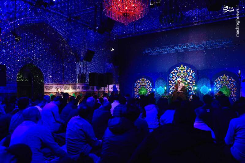حال و هوای شب هفتم ماه رمضان در امامزاده صالح(ع)