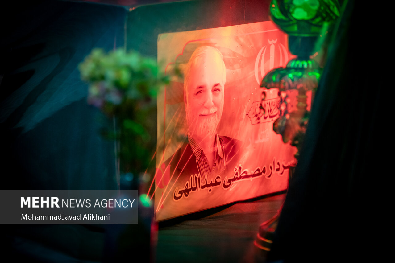 عکس/ مراسم وداع با پیکر مطهر شهید مصطفی عبداللهی