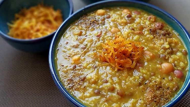 طرز تهیه آش گندم، مقوی وخوشمزه