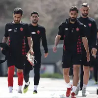 تصاویری از تمرین امروز پرسپولیس