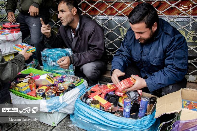 سوداگران مواد محترقه و چهارشنبه سوری