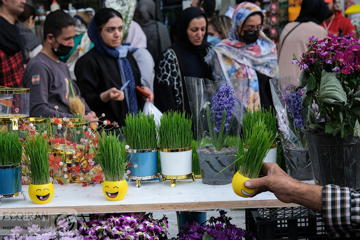 حال و هوای خرید در آستانه نوروز