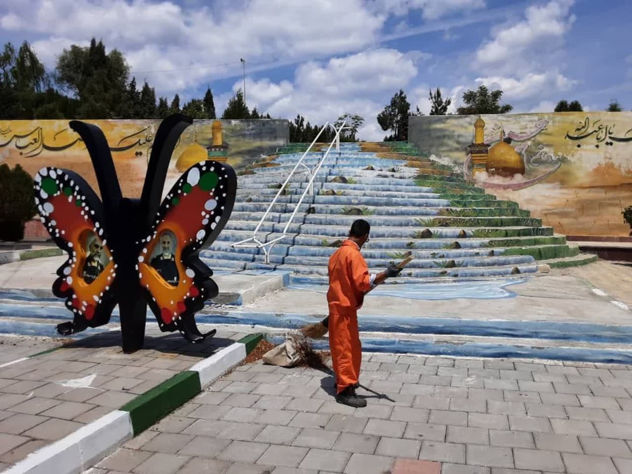 آمادگی کامل باغ رضوان ارومیه برای پنج‌شنبه آخر سال