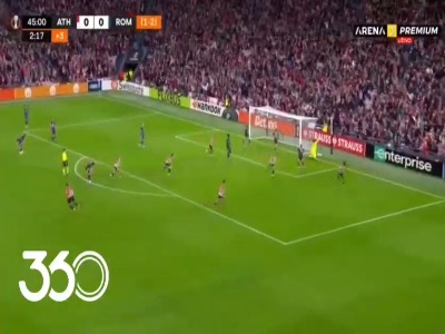 گل اول بیلبائو توسط نیکو ویلیامز ؛بیلبائو 1-0 رم