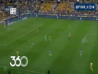 گل دوم النصر به الخلود توسط مانه