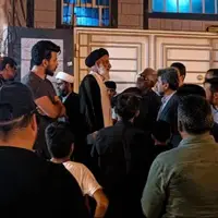 عکس/ بازدید امام جمعه اهواز از خدمت‌رسانی جهادگران