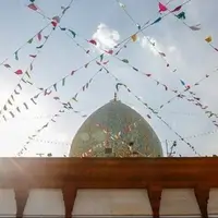 جشن میلاد کریم اهل بیت در حرم شاهچراغ(ع)