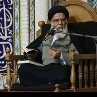 مناجات خوانی شب چهاردهم ماه رمضان در حسینیه آیت الله حق شناس