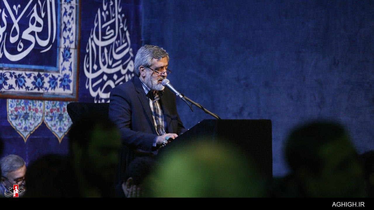 مناجات خوانی شب چهاردهم ماه رمضان در حسینیه آیت الله حق شناس