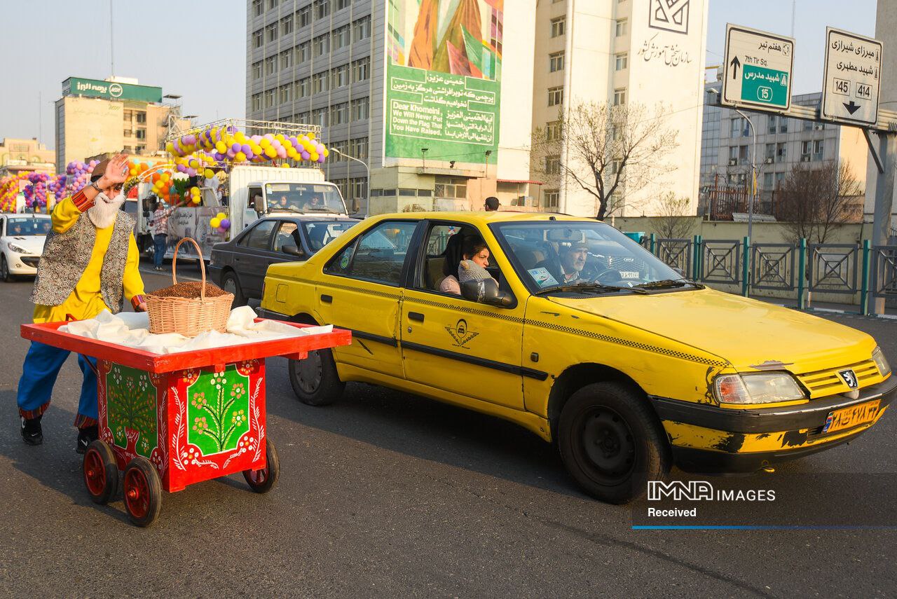 کارناوال شادی نوروز در تهران