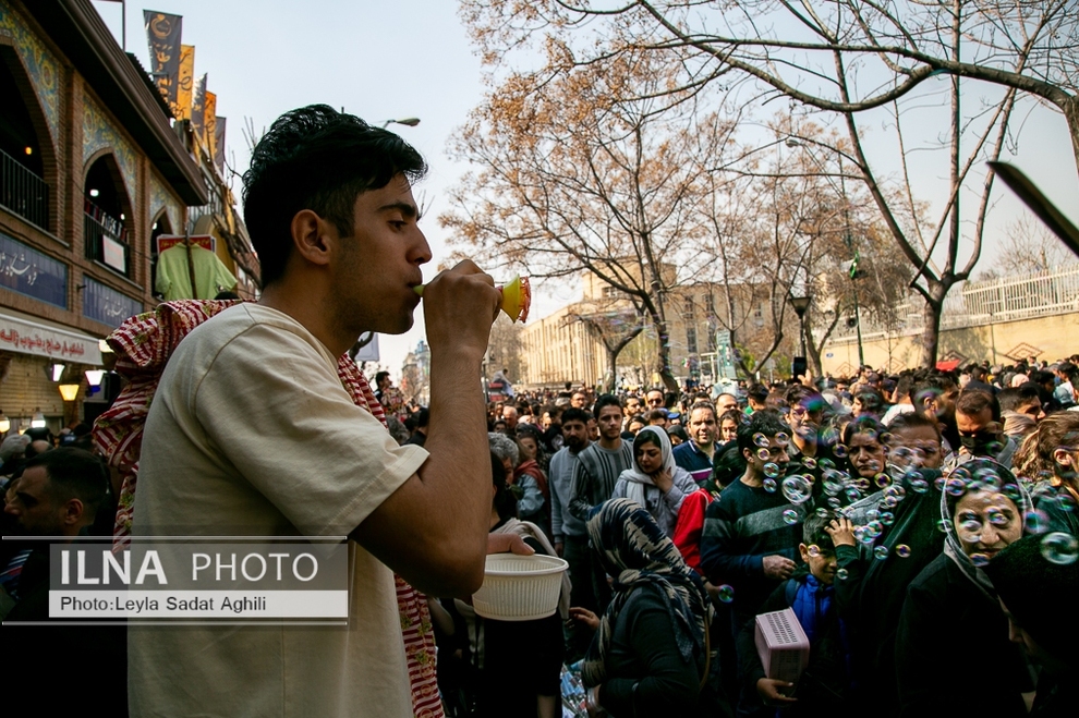 عکس/ شلوغی بازار بزرگ تهران در آستانه سال ۱۴۰۴