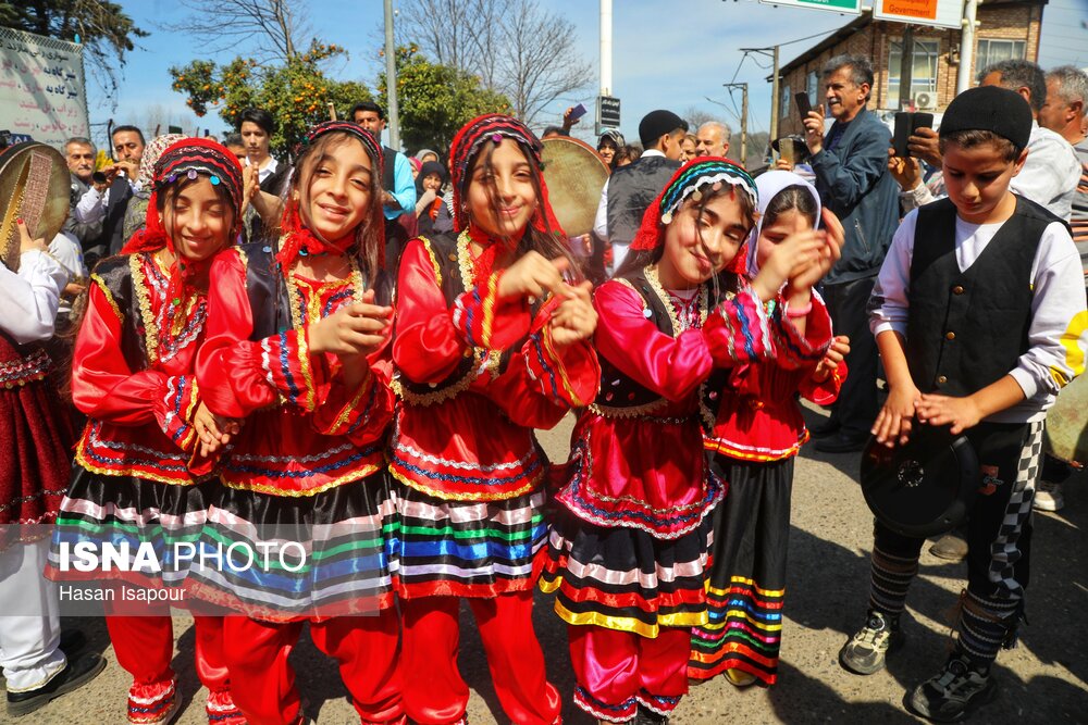 جشن خیابانی نوروز در شیرگاه