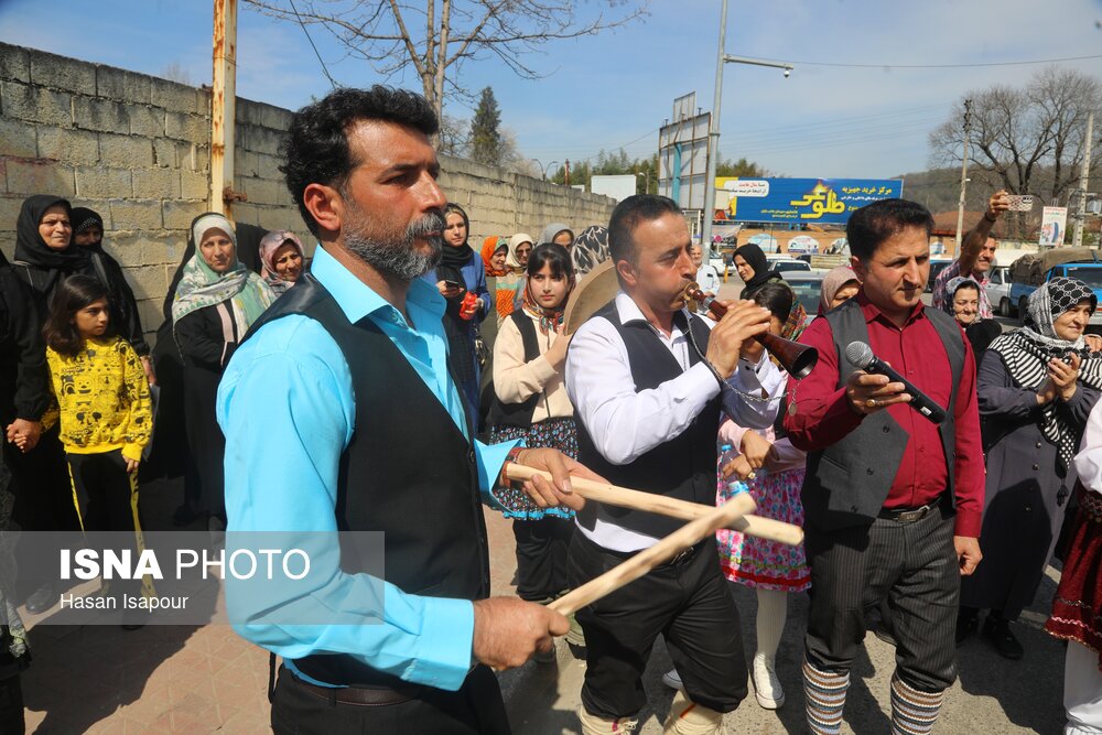 جشن خیابانی نوروز در شیرگاه