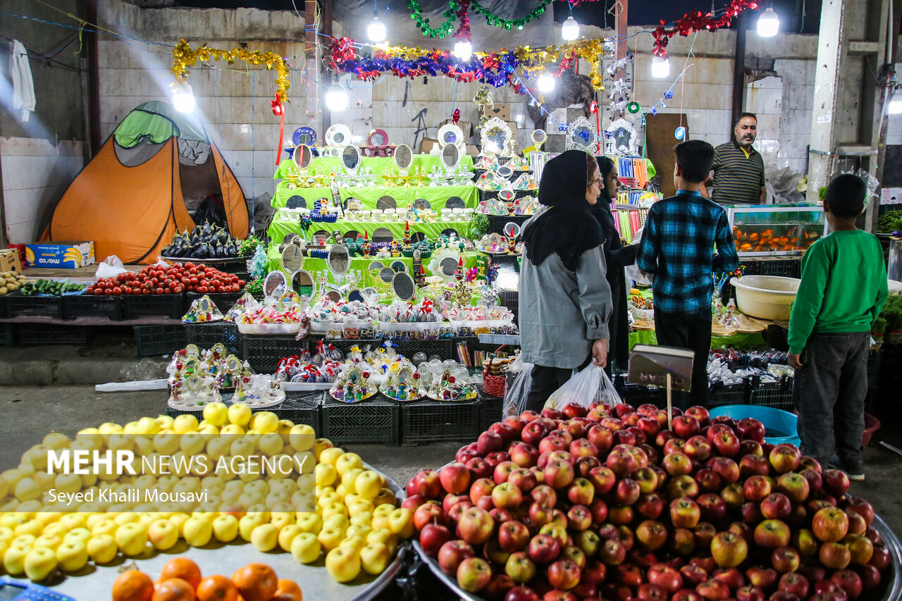 بازار اهواز در آستانه نوروز ۱۴۰۴