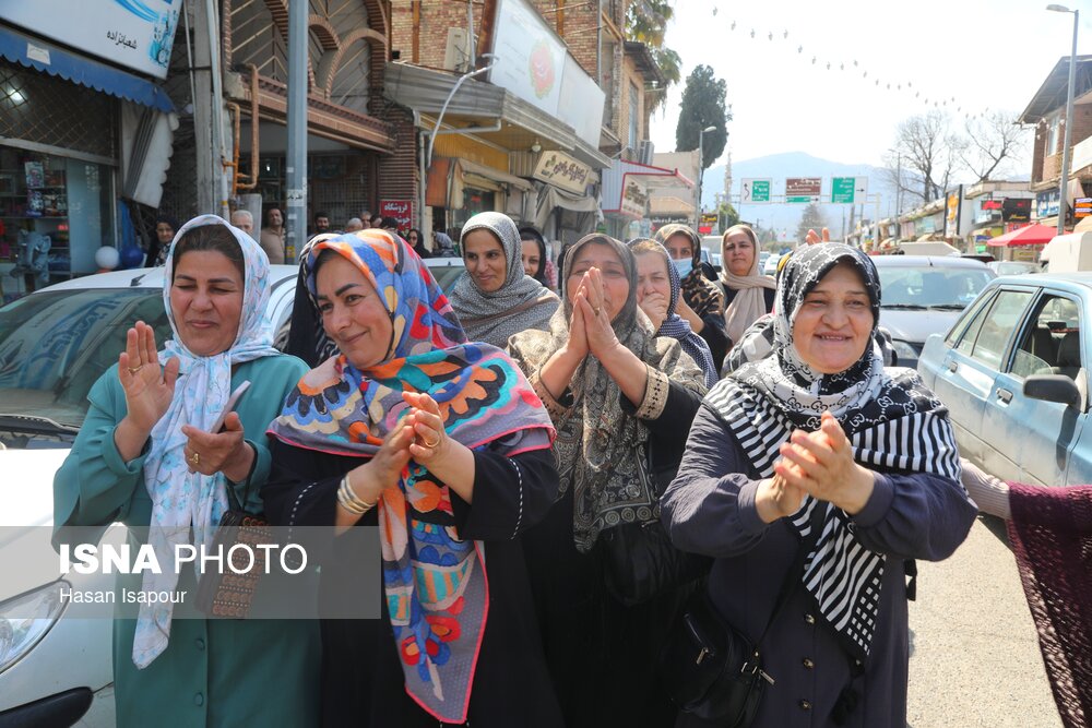 جشن خیابانی نوروز در شیرگاه