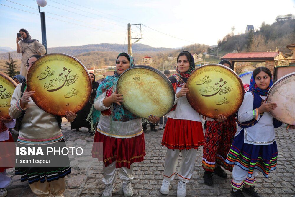 جشن خیابانی نوروز در شیرگاه