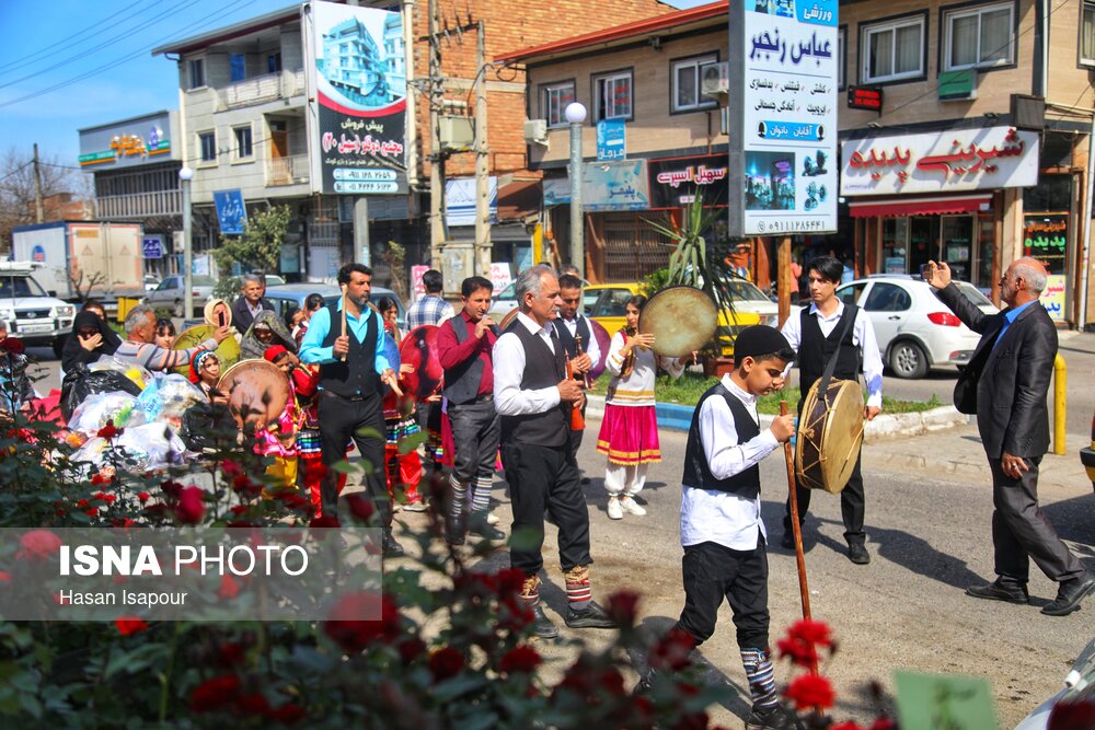 جشن خیابانی نوروز در شیرگاه