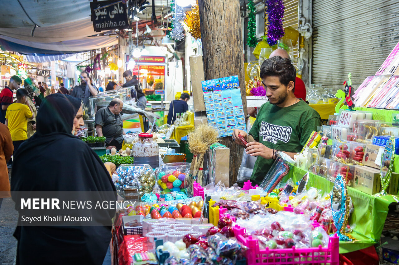 بازار اهواز در آستانه نوروز ۱۴۰۴