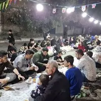 برپایی افطاری ساده در ۶۰ محله گلستان