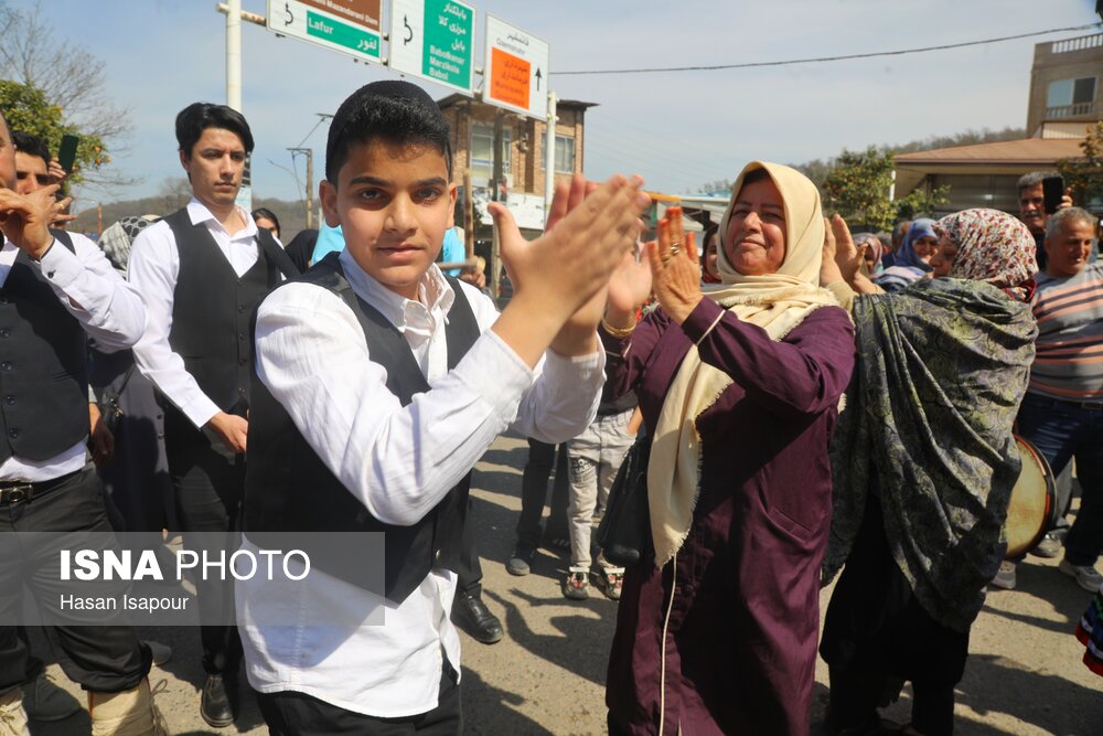 جشن خیابانی نوروز در شیرگاه