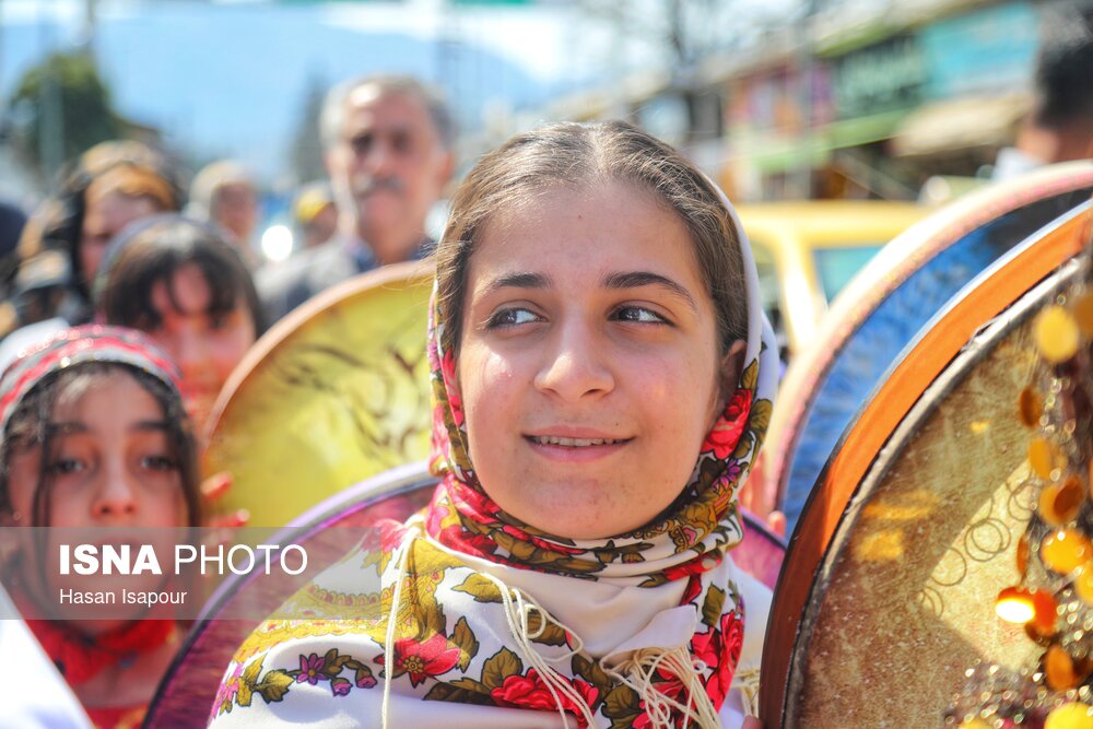 جشن خیابانی نوروز در شیرگاه