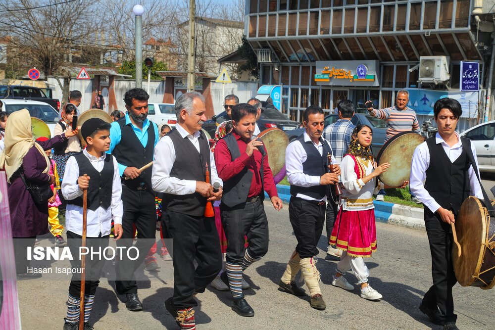 جشن خیابانی نوروز در شیرگاه