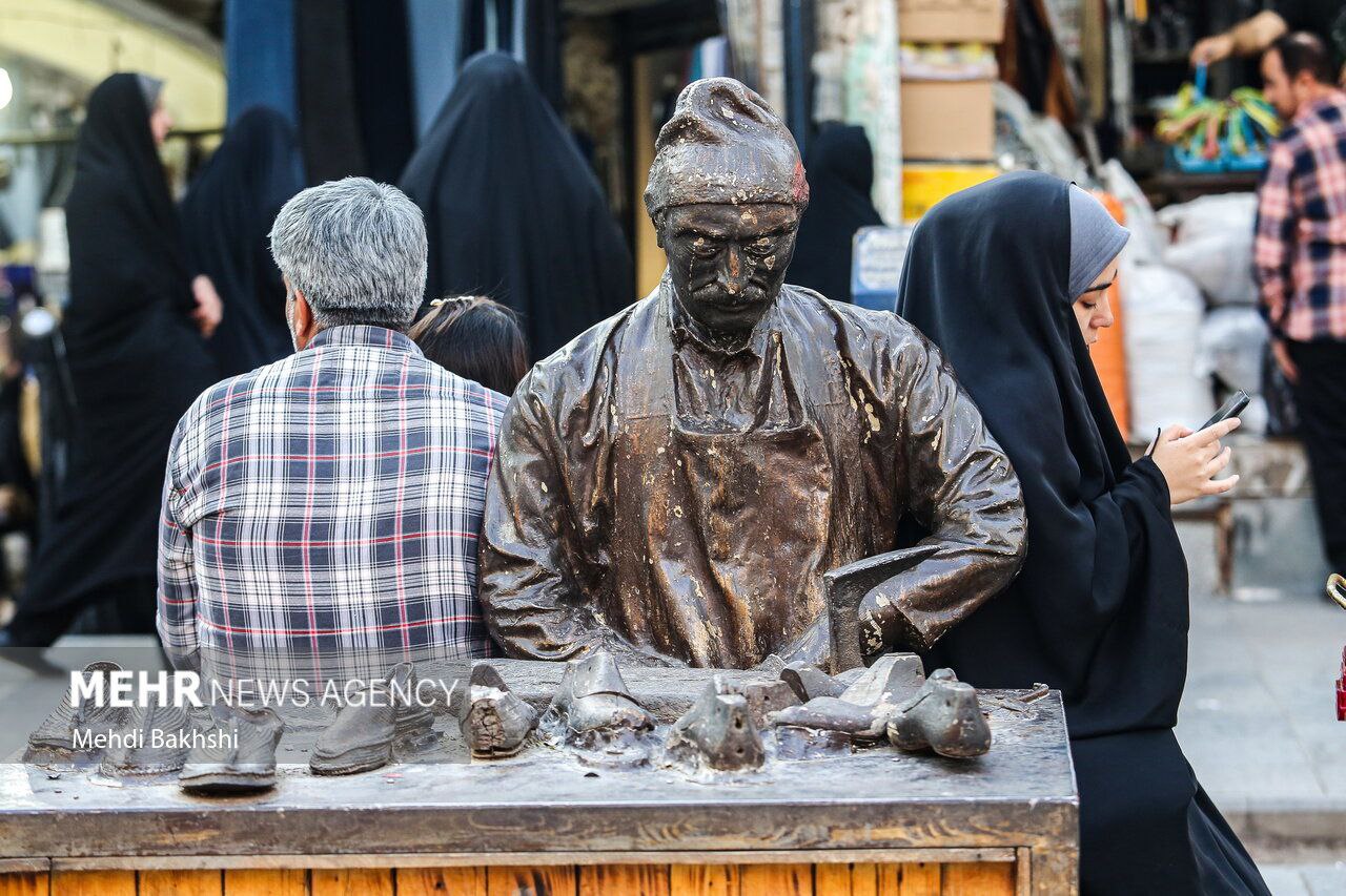 بازار قم در آستانه نوروز ۱۴۰۴