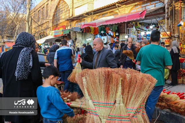 بازار اردبیل در آستانه نوروز