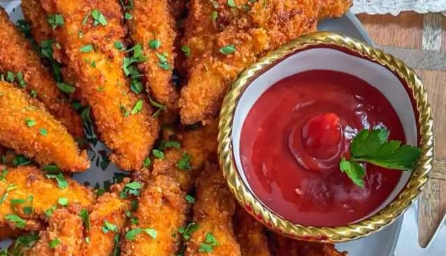 طرز تهیه مرغ سوخاری به روش فست فودی