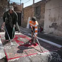  در آستانه بهار؛ آیین سنتی خانه تکانی در قزوین