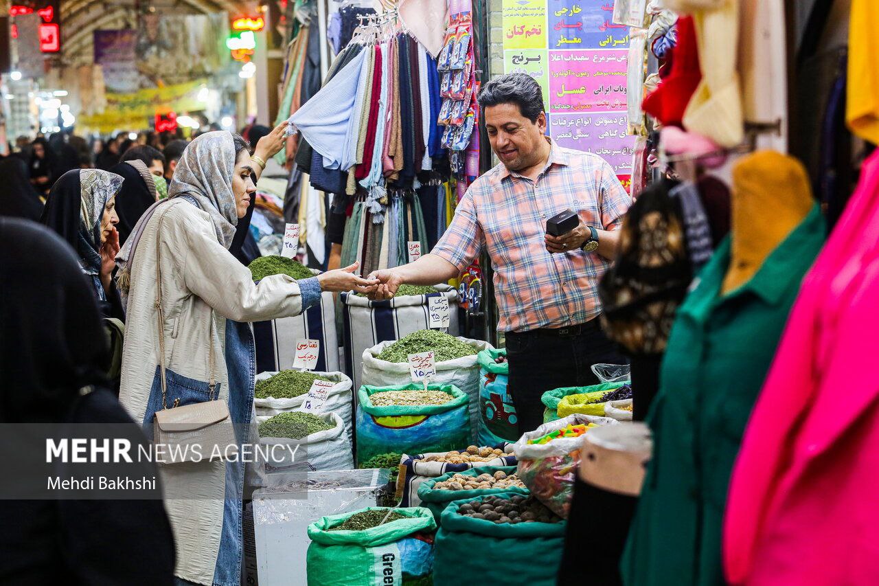 بازار قم در آستانه نوروز ۱۴۰۴