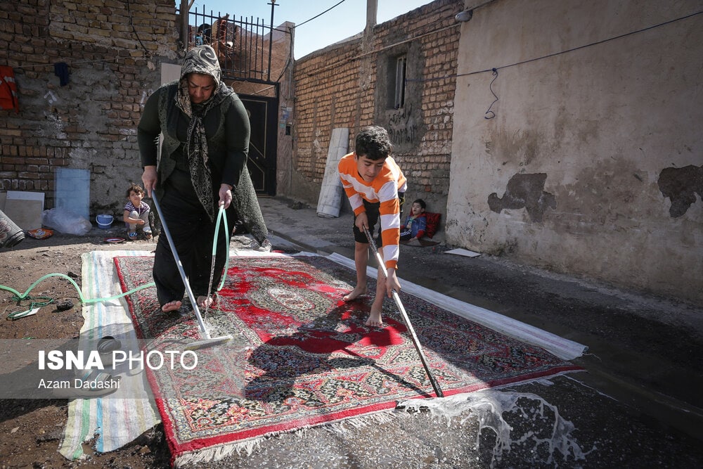  در آستانه بهار؛ آیین سنتی خانه تکانی در قزوین