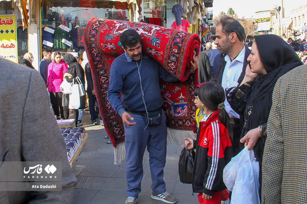 بوی عید در بازار تبریز