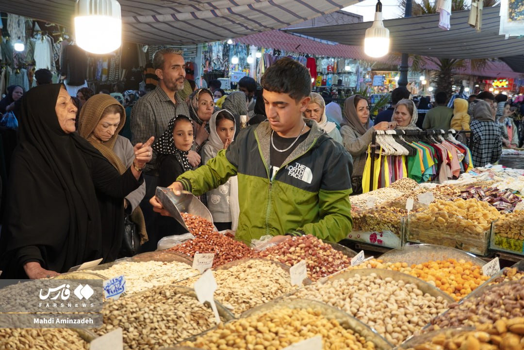 عکس/ هیاهوی خرید نوروزی در بازار کرمان