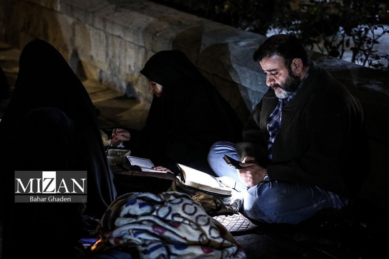 مراسم احیا شب نوزدهم ماه مبارک رمضان در مسجد دانشگاه تهران