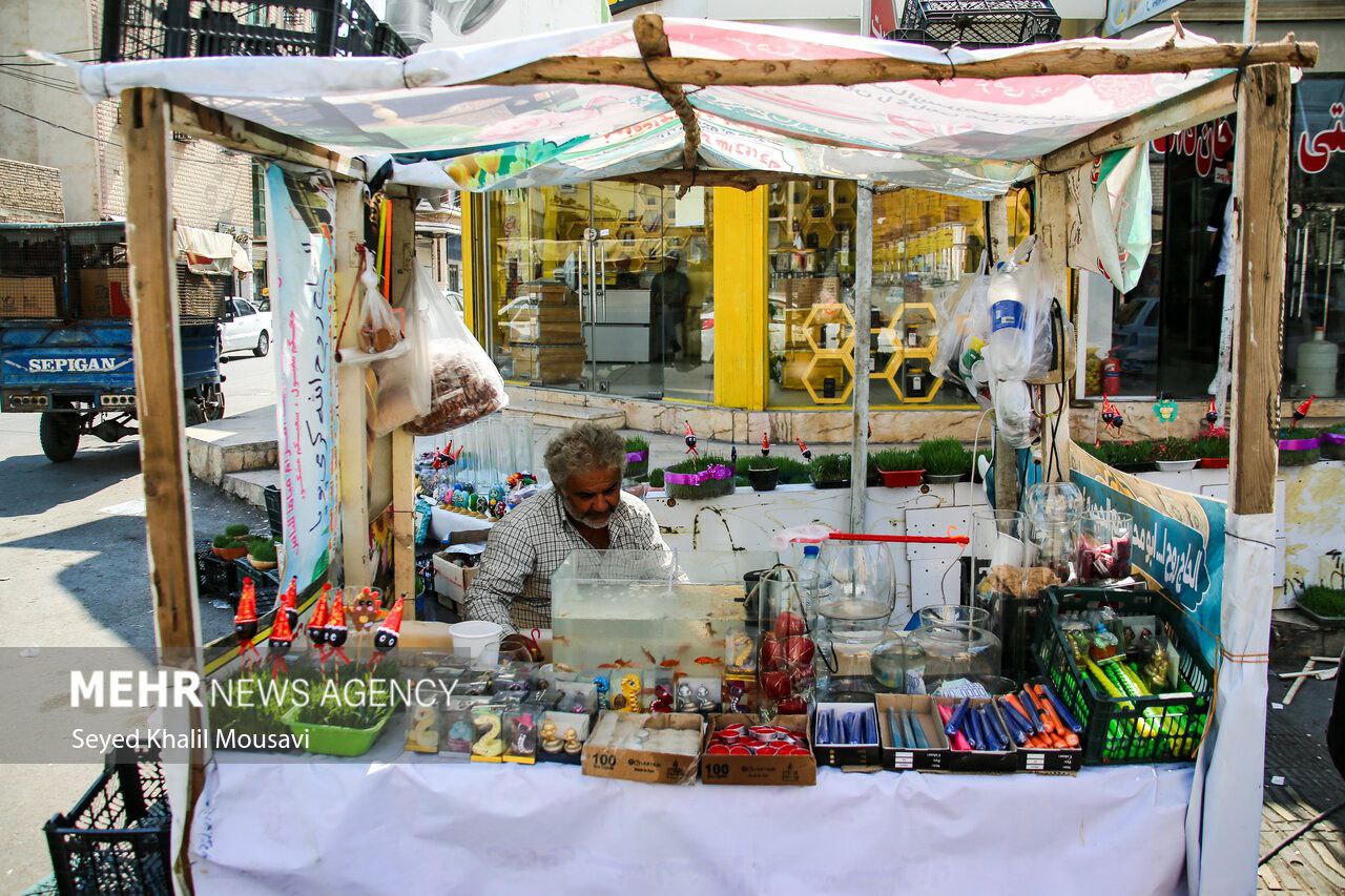 عکس/ هفت سین فروشی