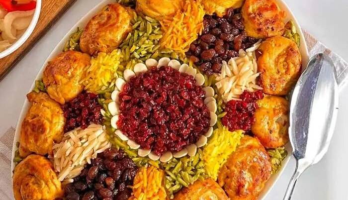 طرز تهیه جواهر پلو مجلسی و لذیذ مناسب برای دورهمی های عید