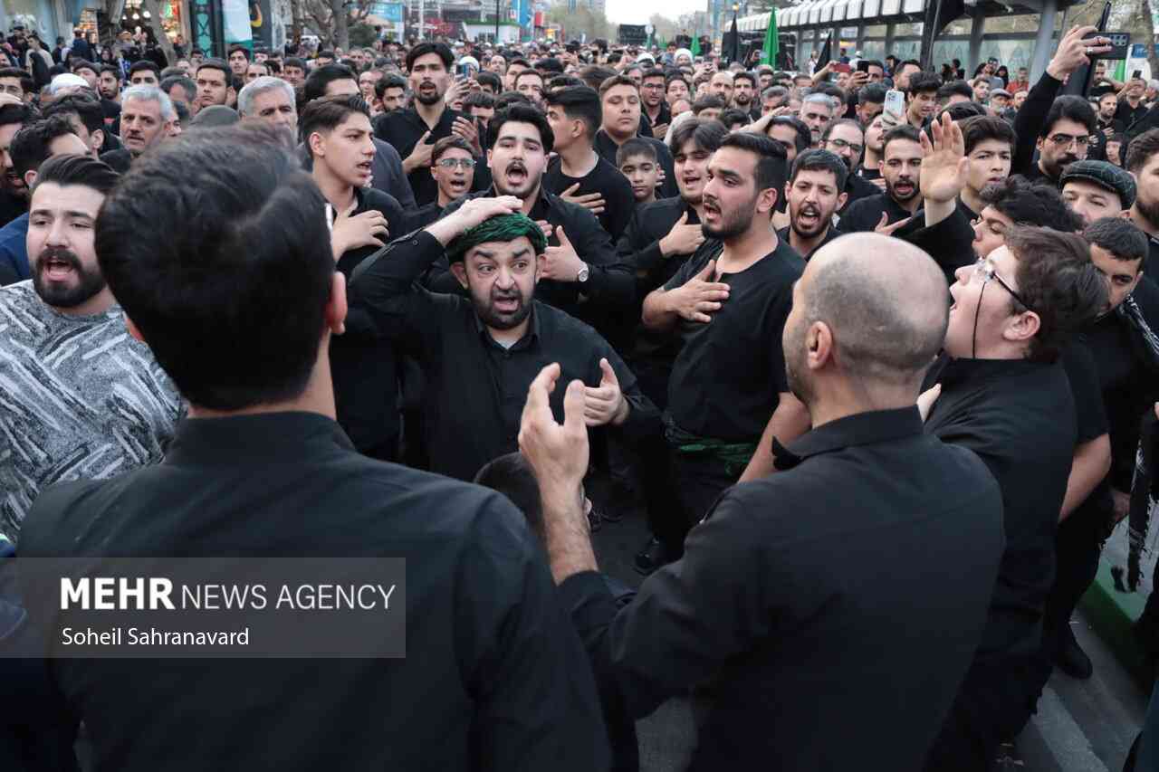 عکس/ دسته عزای علوی در مشهد