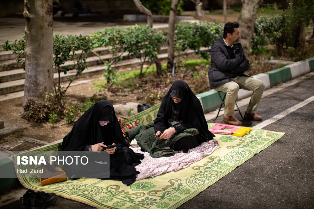 مراسم احیای شب بیست و یکم ماه مبارک رمضان در دانشگاه تهران