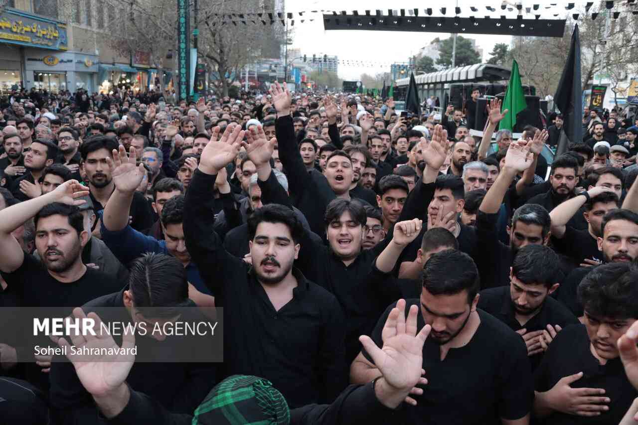 عکس/ دسته عزای علوی در مشهد