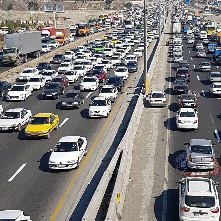بیش از ۶ میلیون خودرو از جاده‌های قزوین عبور کردند