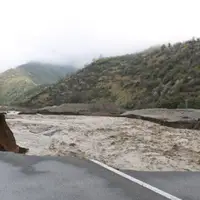 تصاویری از رانش زمین در رودسر 