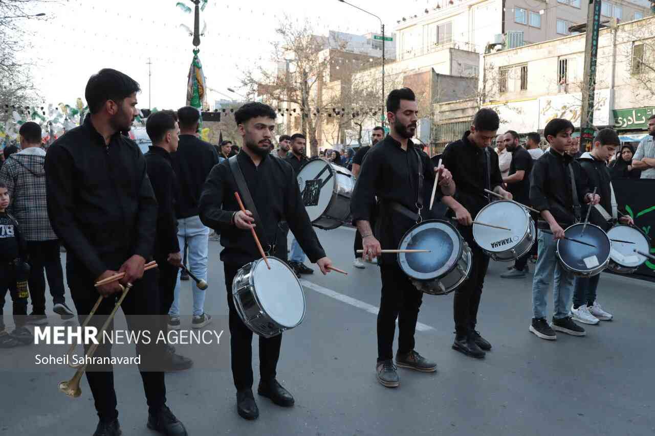 عکس/ دسته عزای علوی در مشهد