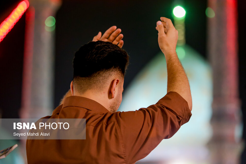عکس/ احیای شب بیست و یکم ماه مبارک رمضان در مسجد مقدس جمکران 