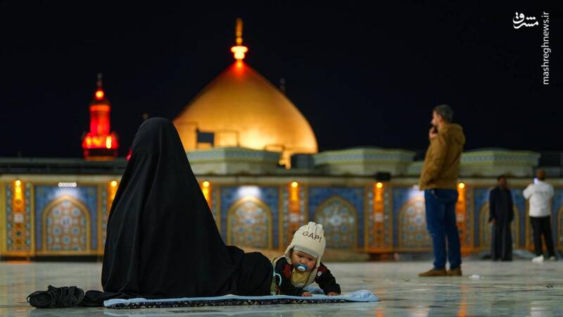 بیست‌ودومین شب از ماه بندگی در حرم امیرالمومنین